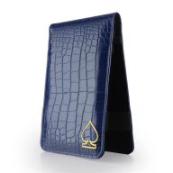 Craftsman Golf Crocodile Pattern Scorecard & Yardage Book Holder — Black, view 5 of 10