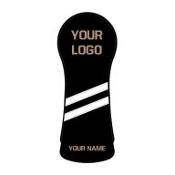 Craftsman Golf Personalized White Stripes With Your Logo And Name — Black, view 3 of 9
