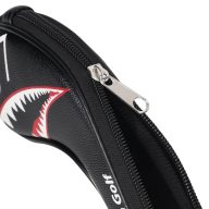 Craftsman Golf Both Sides Number Printing Shark Zipper, view 5 of 7