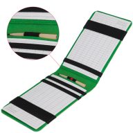 Craftsman Golf Custom White Shield Scorecard & Yardage Book Holder — White, view 3 of 4