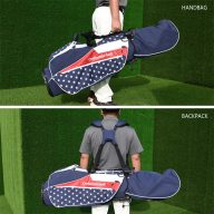 Craftsman Golf Stars & Stripes Lightweight Stand Bag With Rain Strap, view 4 of 10