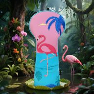 Craftsman Golf Flamingo — Blue, view 33 of 45